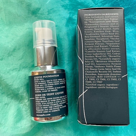 Sappho New Paradigm Liquid Foundation “Lisa” Clean beauty, vegan, cruelty-free. - Picture 3 of 6